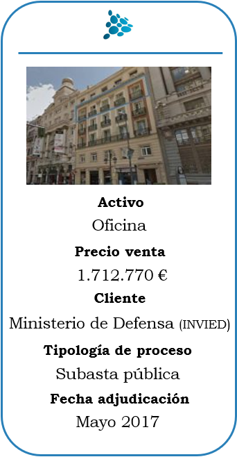 Subasta oficina en Madrid