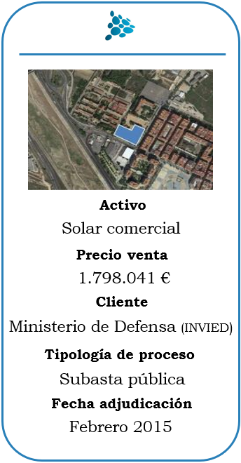 Subasta solar comercial en València