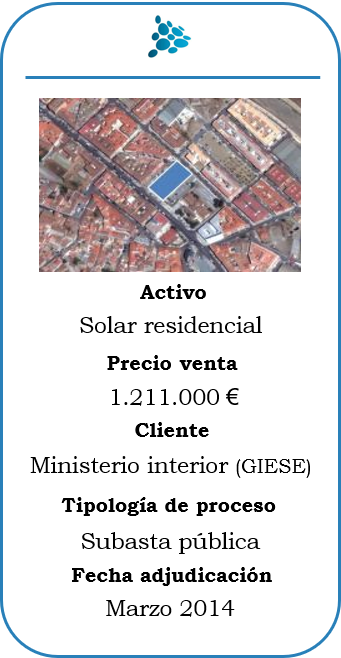 Subasta solar residencial en Granada