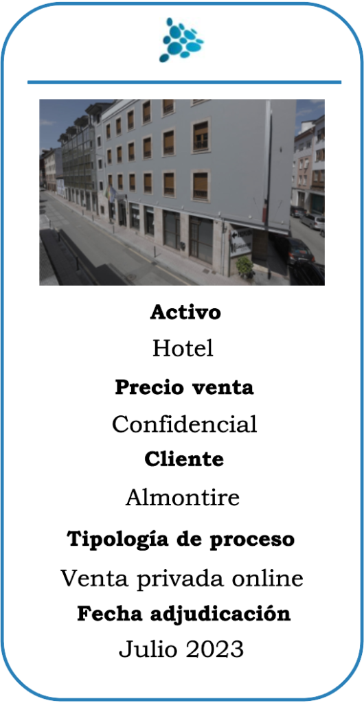 Venta privada de Hotel en Cangas de Onís